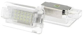 Kit Luci Bagagliaio Baule A Led Volvo XC70 S60 S80 C70 2000-2013 XC90 Dopo 2004 Bianco