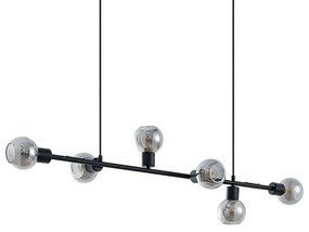 Lindby - Biscala Lampada a Sospensione Black/Smoke Lindby