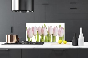 Pannello retrocucina Tulipani, fiori, piante 100x50 cm
