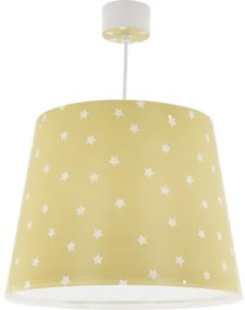 Dalber 82212A -  Lampadario per bambini STAR LIGHT 1xE27/60W/230V giallo