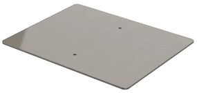 Piastra di fissaggio L 40 x P 45 cm in acciaio