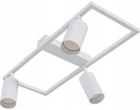 Faretto da soffitto 3xGU10/30W/230V bianco