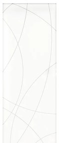 Anta per porta scorrevole Sign in mdf bianco L 93 x H 212 cm reversibile