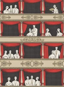 Cole & Son Carta da parati Teatro - Linen and Rouge