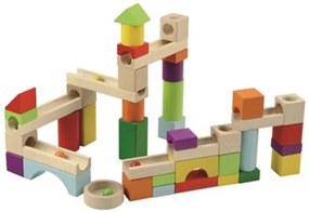 Detoa pista per biglie di legno