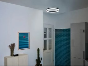 Osram - Plafoniera LED DECOR CIRCLE LED/32W/230V Ø 50 cm nero/bianco