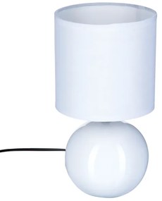 Atmosphera - Lampada da tavolo TIMÉO 1xE14/60W/230V bianco lucido