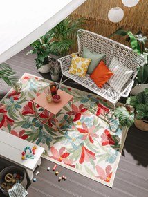 benuta Nest Tappeto per interno ed esterno Noelia Multicolor 200x290 cm - Tappeto outdoor per balcone, terrazzo e giardino