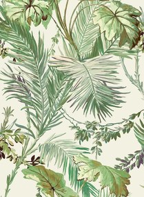 Coordonne Tapete Vegetable - White