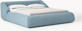 Letto imbottito in bouclé Sofia