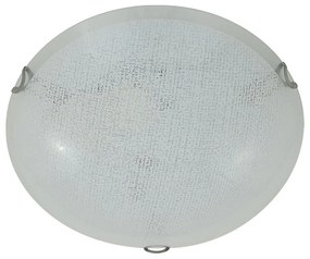Plafoniera neoclassico Tess Ø 50 cm bianco IP20, 3XE27