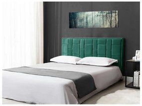 Testata 160 cm Velluto Verde - HERMINE