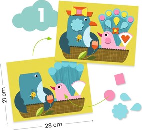 Set artistico grande - Gatto e i suoi amici