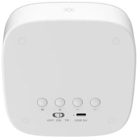 Lampada notturna dimmerabile LED con sveglia BUNNY LED/1,2W/5V 3000K