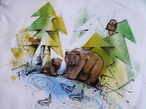 Timbri per bambini StampoMinos - Animali del bosco
