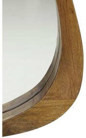 Specchio da parete con cornice in legno 120x80 cm Sonora - Light &amp; Living