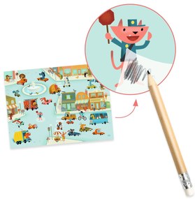 Gioco con decalcomanie - Veicoli