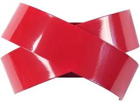Tosel  Applique Applique rettangolare metallo rosso  Tosel
