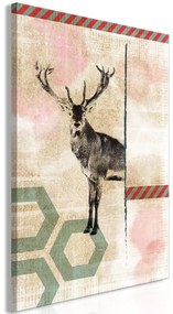 Quadro Lost Deer (1 Part) Vertical