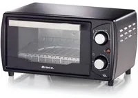 Ariete 3920 forno elettrico, 1000w, capacit 10l, timer 30 minuti, temperatura max 230c, doppio vetro, griglia acciaio inox, nero