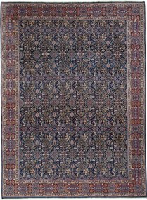 Moud Tappeto 250x340 Blu (Iran) Annodato A Mano