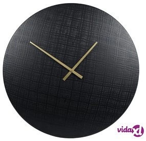 Gifts Amsterdam Orologio da Parete Zurich in Metallo Nero 55 cm