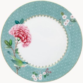 Set di 6 piatti da colazione in porcellana Blushing Birds