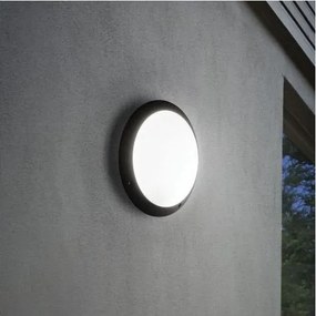 Ideal Lux - Applique da esterno POLAR 1xE27/23W/230V IP66 nero