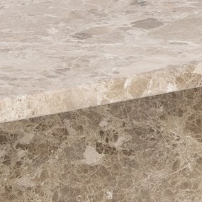 Tavolino in marmo beige 90x90 cm Vega - Actona