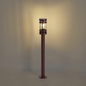 Lampada da esterno moderna rosso scuro 80cm IP44 - Gleam
