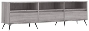 Mobile porta tv grigio sonoma 150x30x44,5 cm legno multistrato