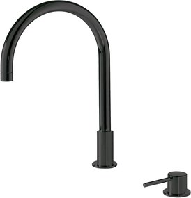 Tres Study Exclusive rubinetto per lavabo verticale nero 261.105.01.NM