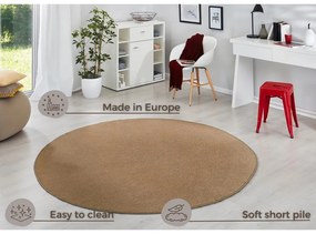 Tappeto rotondo marrone ø 133 cm Fancy - Hanse Home