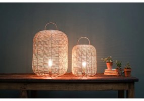 Lampada da tavolo in vimini, altezza 65 cm Noko - Nkuku
