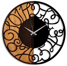 Orologio da parete diametro 56 cm 1xAA legno/metallo