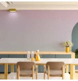 Carta da parati - Pastel Gradient - Transition of Colors from Violet to Mint Lavabile 250x175