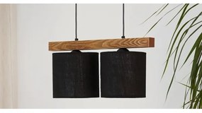 Brilagi - Lampadario a sospensione con filo FOREST 2xE27/15W/230V pino/nero