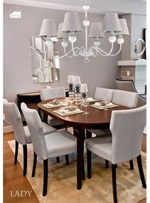 Jupiter 1587 - LY 6 BI - Lampadario LADY 6xE14/40W