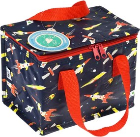 Borsa termica blu scuro Space Age Rocket – Rex London