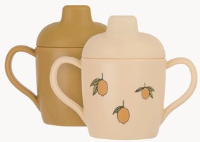 Set di 2 tazze con beccuccio Sippy