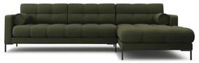 Divano angolare verde (angolo destro) Bali - Cosmopolitan Design