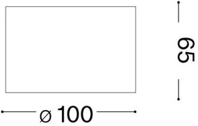 Ideal Lux - Faretto LED SPIKE 1xGX53/9W/230V bianco