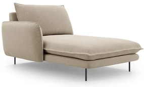 Lettino beige, angolo sinistro Vienna - Cosmopolitan Design