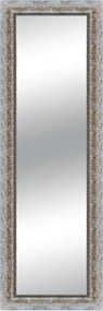 Specchio Medea rettangolare in legno argento 68 x 168 cm
