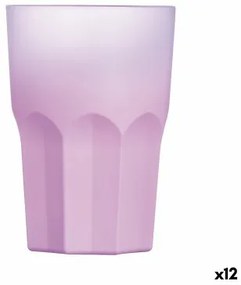 Bicchiere Luminarc Summer Pop Rosa Vetro 12 Unità 400 ml