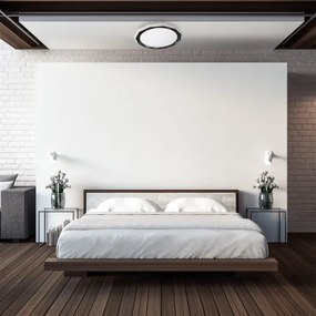 Plafoniera LED dimmerabile OSCAR LED/45W/230V 3000-6000K nero + +TC