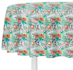 Tovaglia 80 cm rotonda Flowers