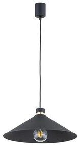 Argon 4695 - Lampadario su corda NASHVILLE 1xE27/15W/230V nero