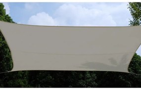 Vela ombreggiante beige 500x500 cm - Rojaplast