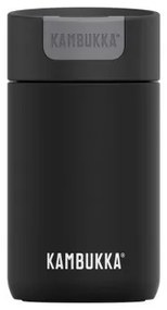 Thermos Kambukka Olympus Nero Silicone Acciaio inossidabile 300 ml